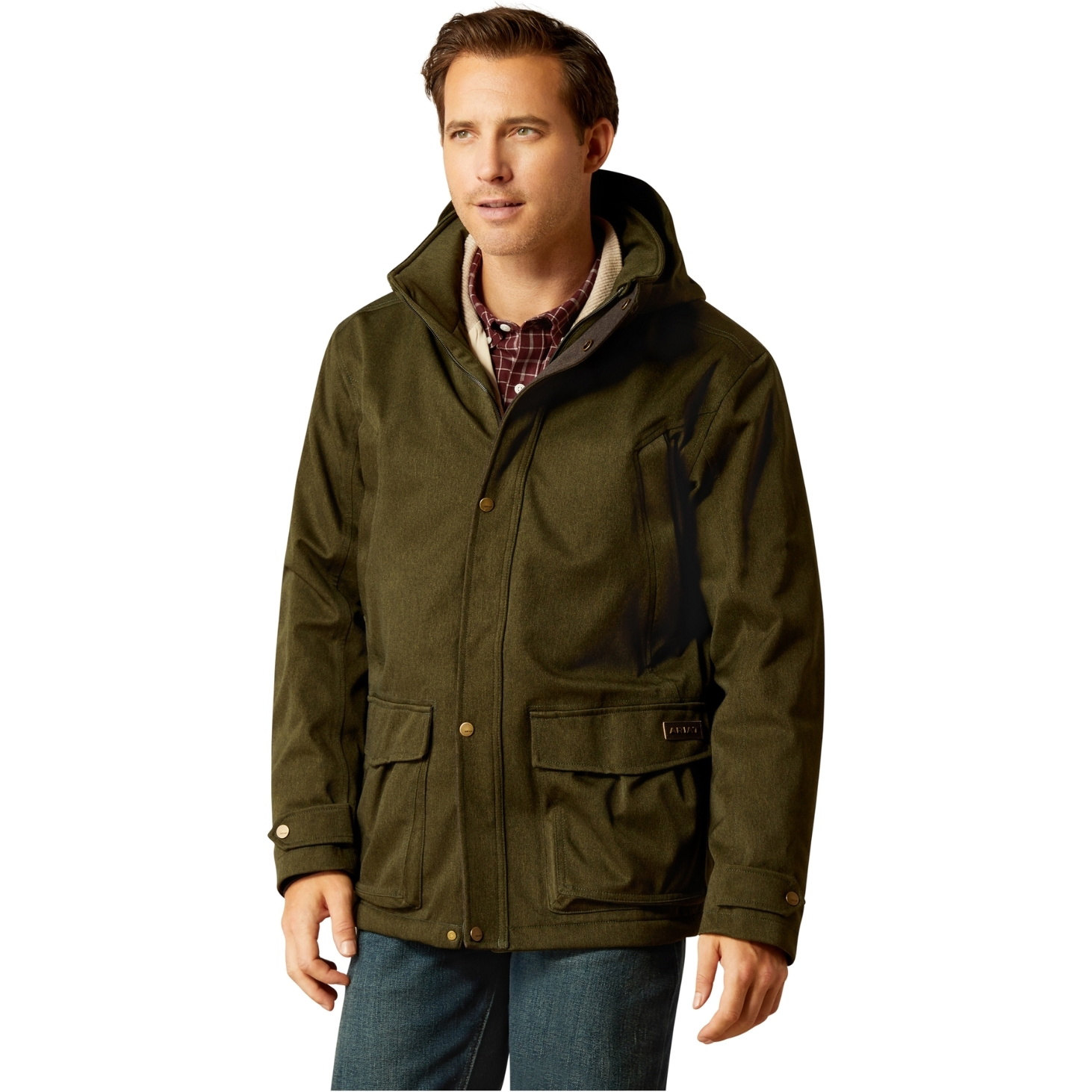 Ariat Homme Rhodium Imperméable Isolé Parka 10052954 - Rosin